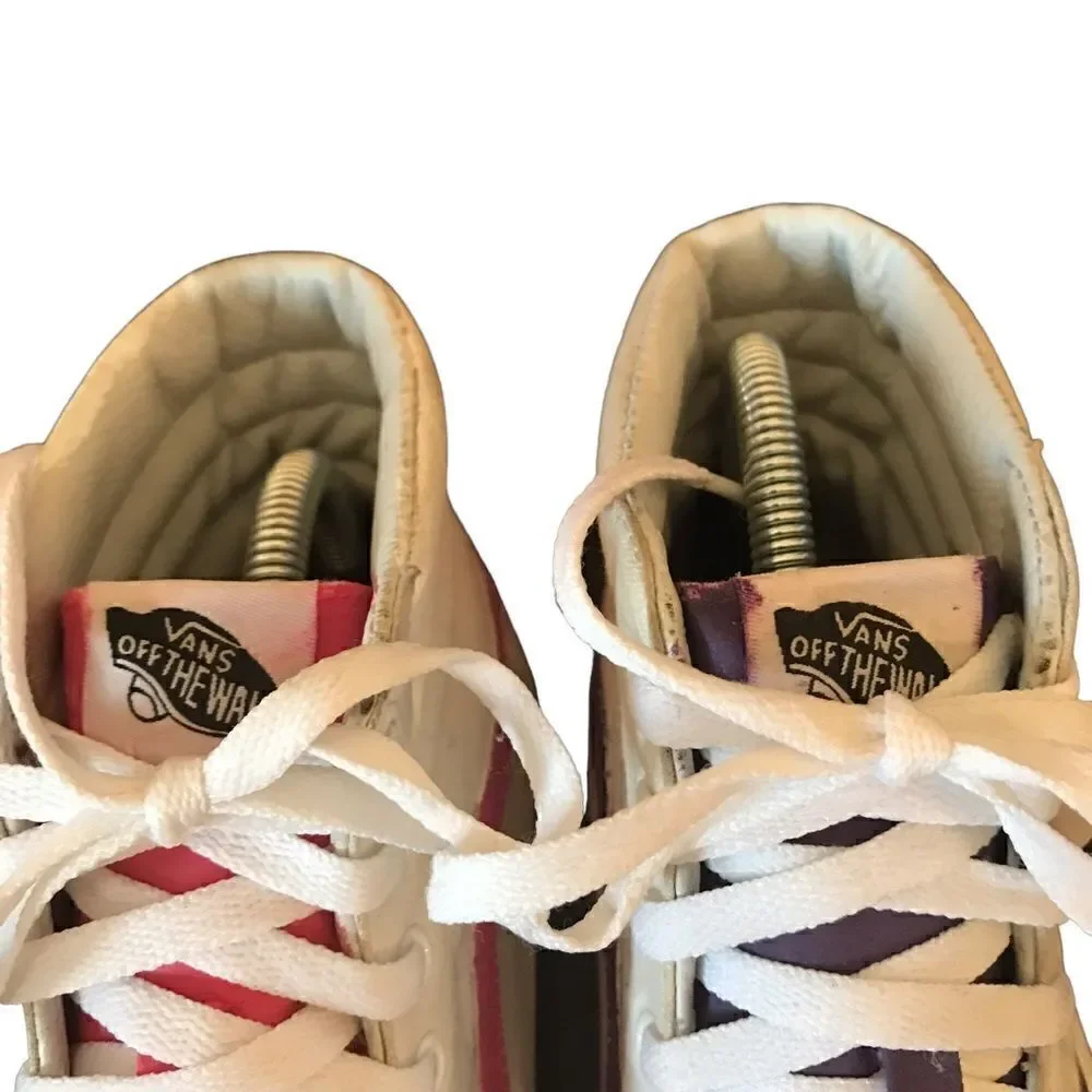 Vans Shoes Woman’s Size 10 Off The Wall - Picture 10 of 14